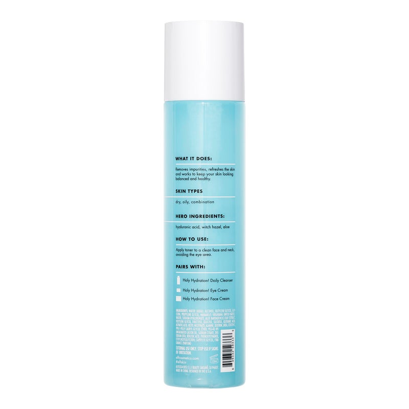 elf e.l.f. Keep Your Balance Toner, Gentle, Refreshing, Anti-Inflammatory, Removes Makeup & Impurities, Hydrates, Cleanses, Soothes, Infused with Hyaluronic Acid, Witch Hazel and Aloe, 5.072 Fl Oz - Image 5